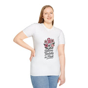 Breast Cancer Awareness T-Shirt — "Bloom Boldly in Pink" Floral Ribbon Tee - Trending Now - October 2026