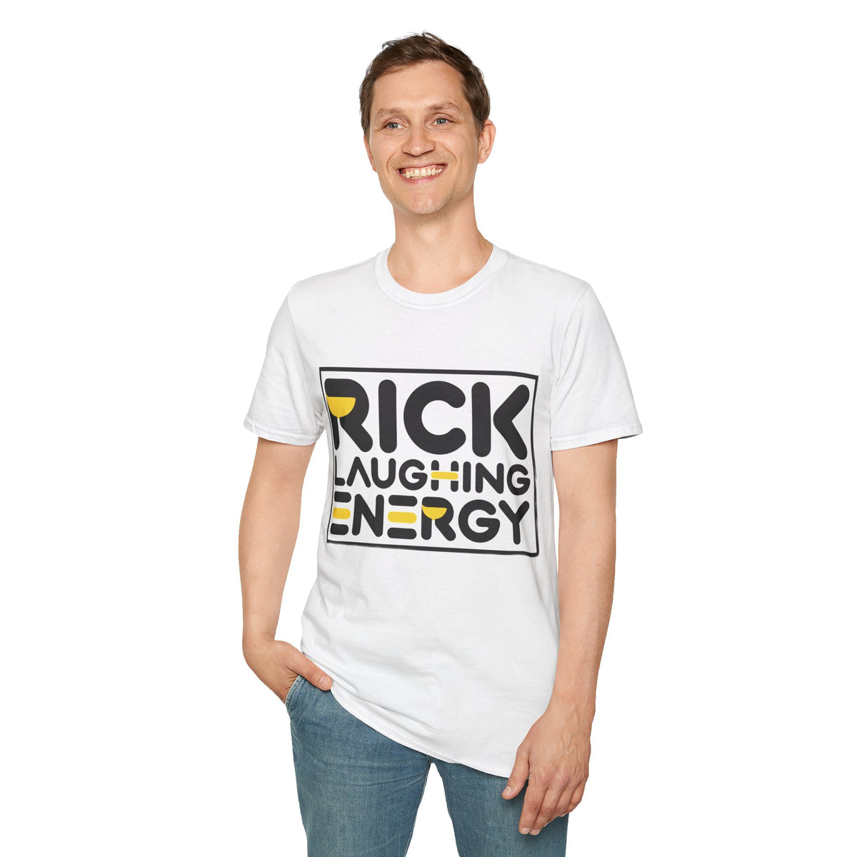 Rick Laughing Energy T-Shirt — Funny Graphic Tee - Trending Now - August 2026