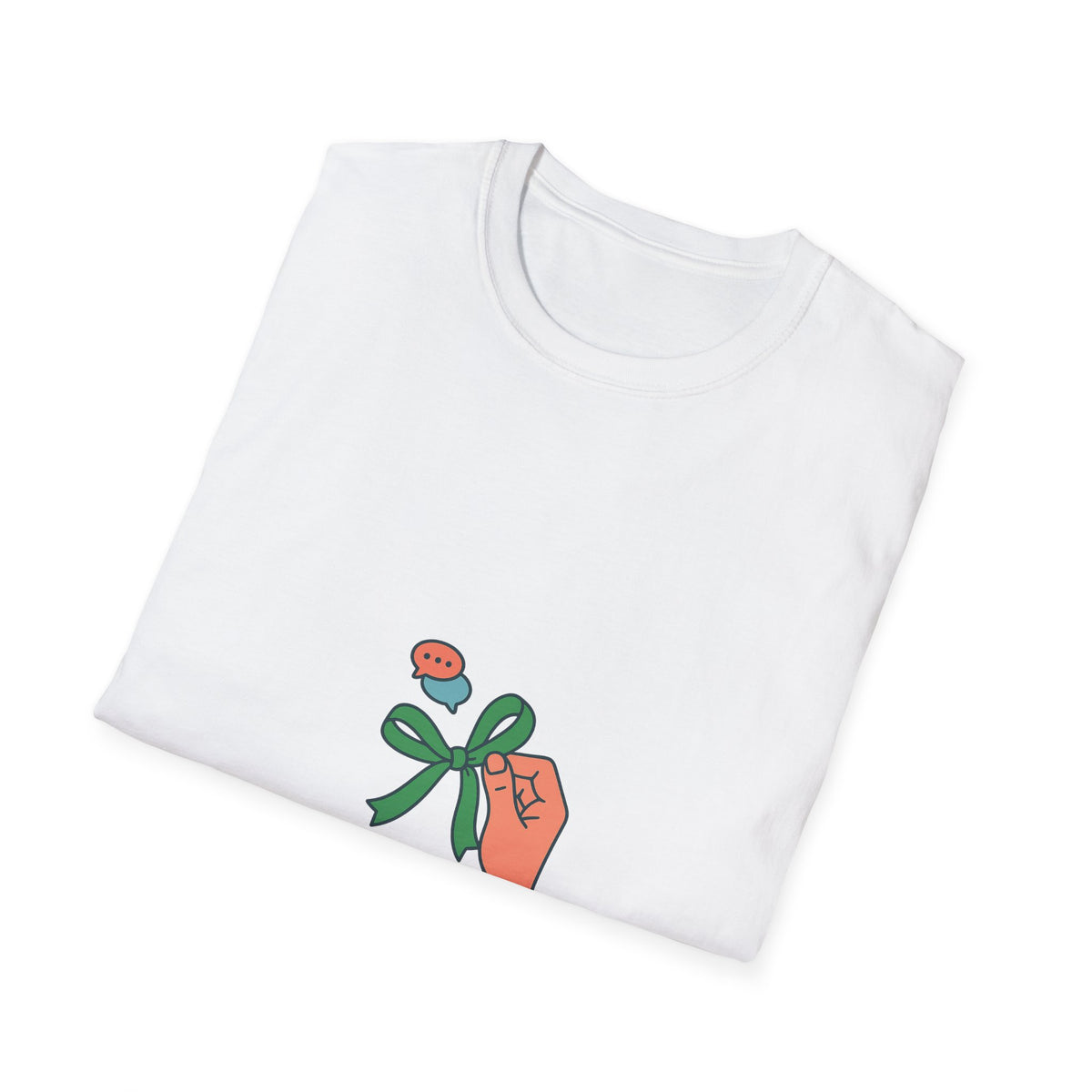 Mental Health Awareness T-Shirt — "Tie a Green Ribbon, Start a Talk" - Trending Now - October 2026