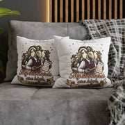 Capricorn Pillowcase – “My Standards Are High” Zodiac Goat Decorative Throw Pillowcase