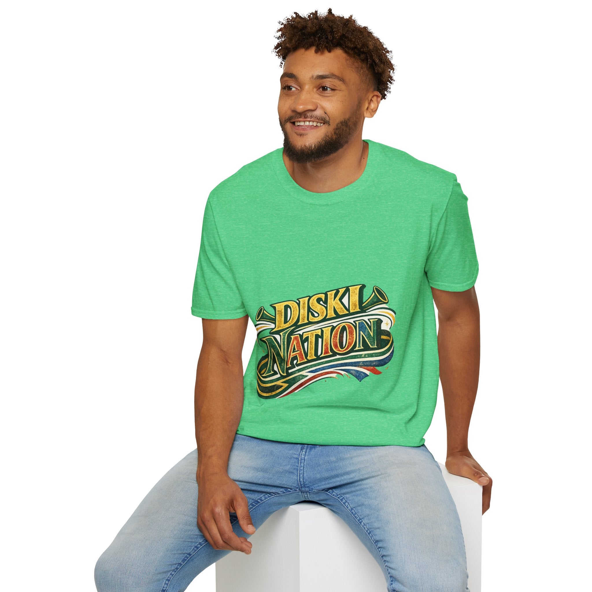 South Africa Diski Nation T-Shirt — Retro Reggae Graphic Tee