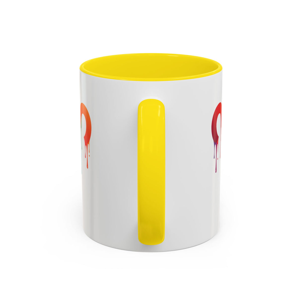 Aries Zodiac Rainbow Drip Aries Coffee Mug — Zodiac Astrology Accent Mug