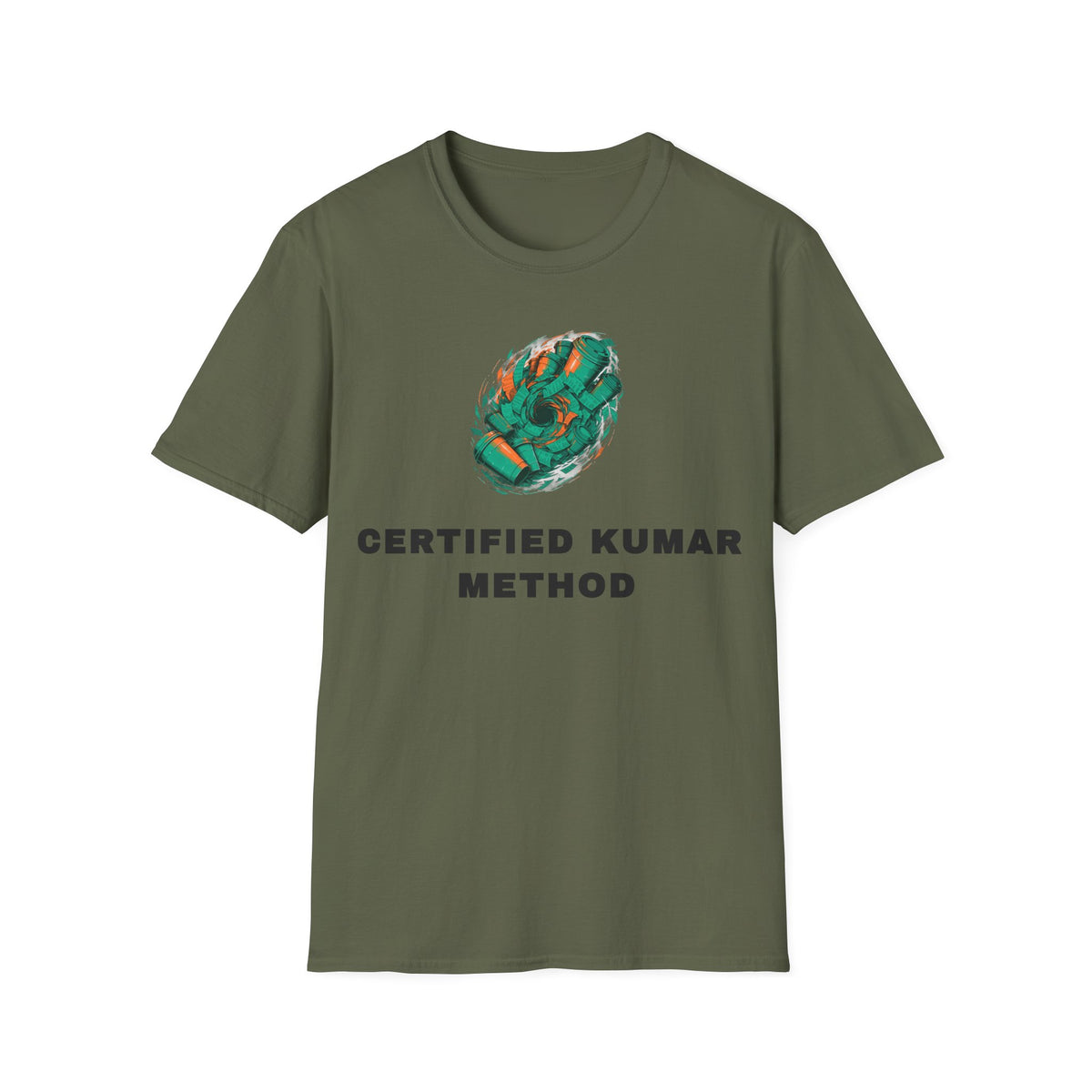 Certified Kumar Method T-Shirt — Minimal Abstract Art Tee - Trending Now - September 2026