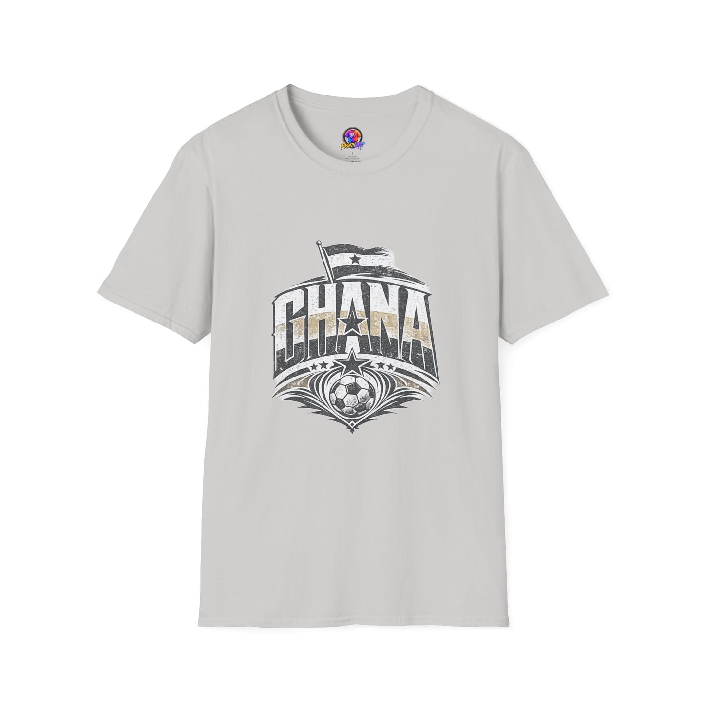 Ghana Vintage Flag T-Shirt — Retro Ghana Pride Graphic Tee