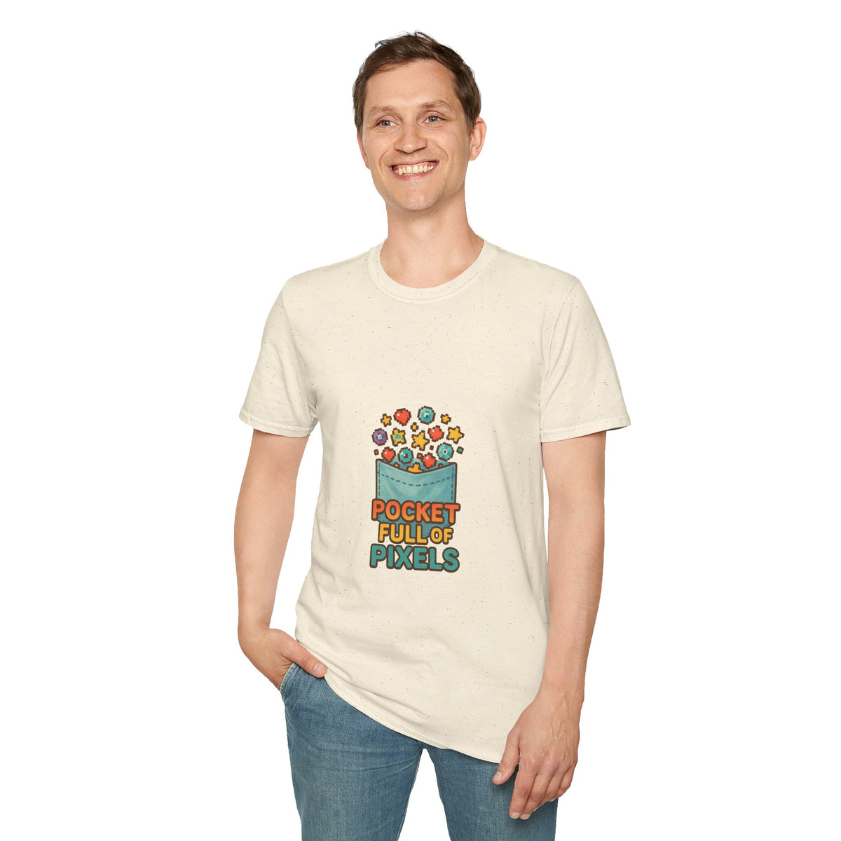 Pixel Pocket T-Shirt — "Pocket Full of Pixels" Retro Gamer Tee - Trending Now - October 2026