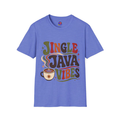 Retro "Jingle Java Vibes" T-Shirt