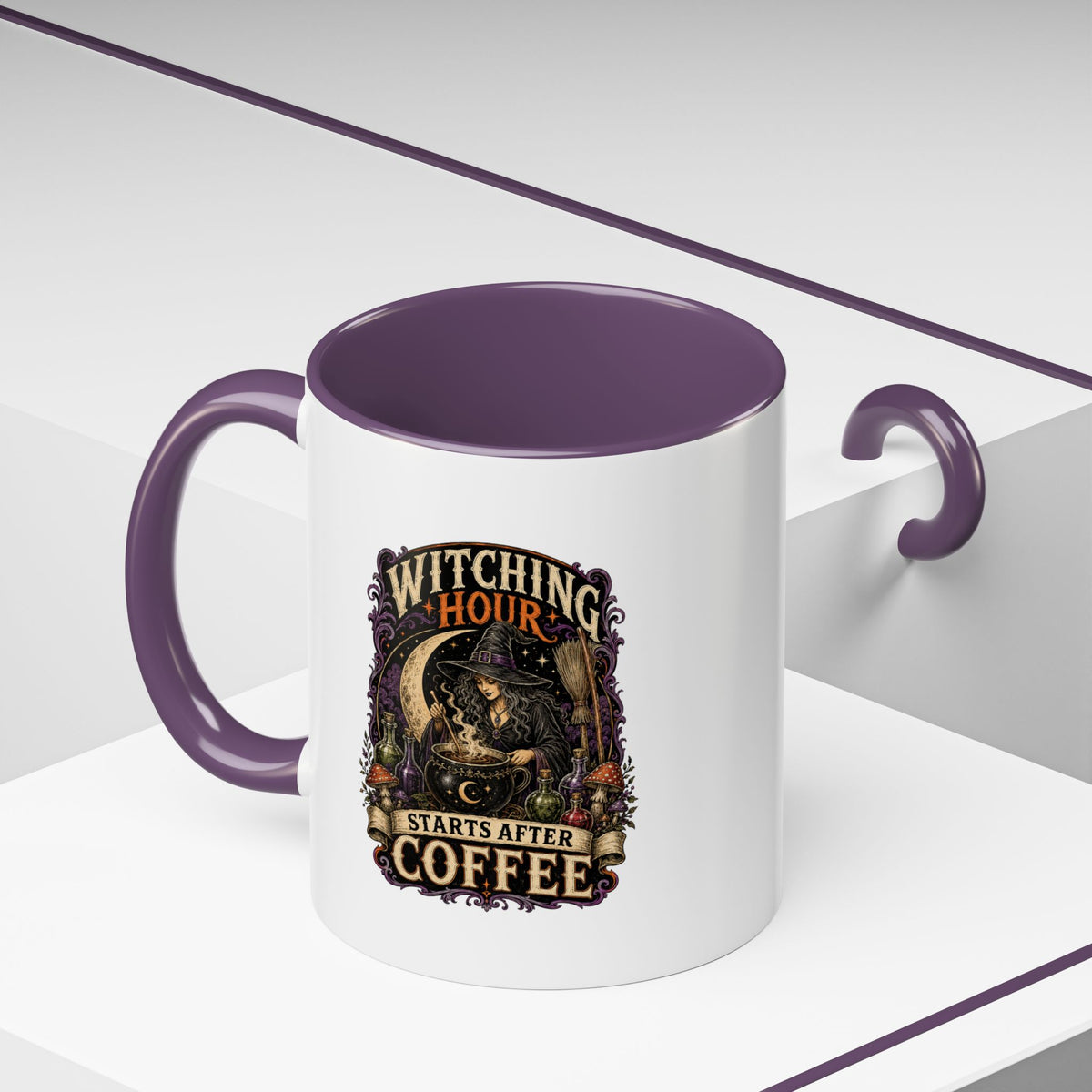 Halloween  Watching Hour Accent Coffee Mug