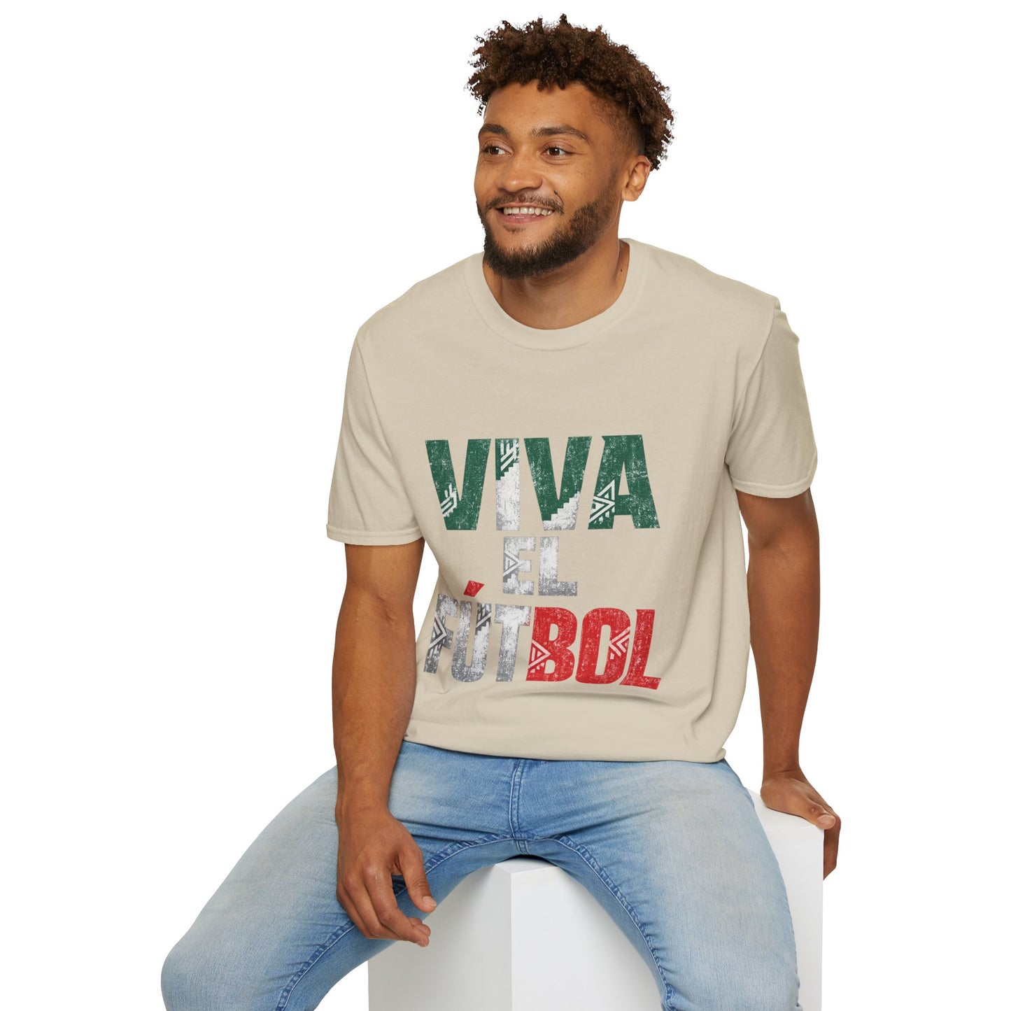 Mexico T-Shirt — "Viva El Fútbol" Mexican Soccer Graphic Tee