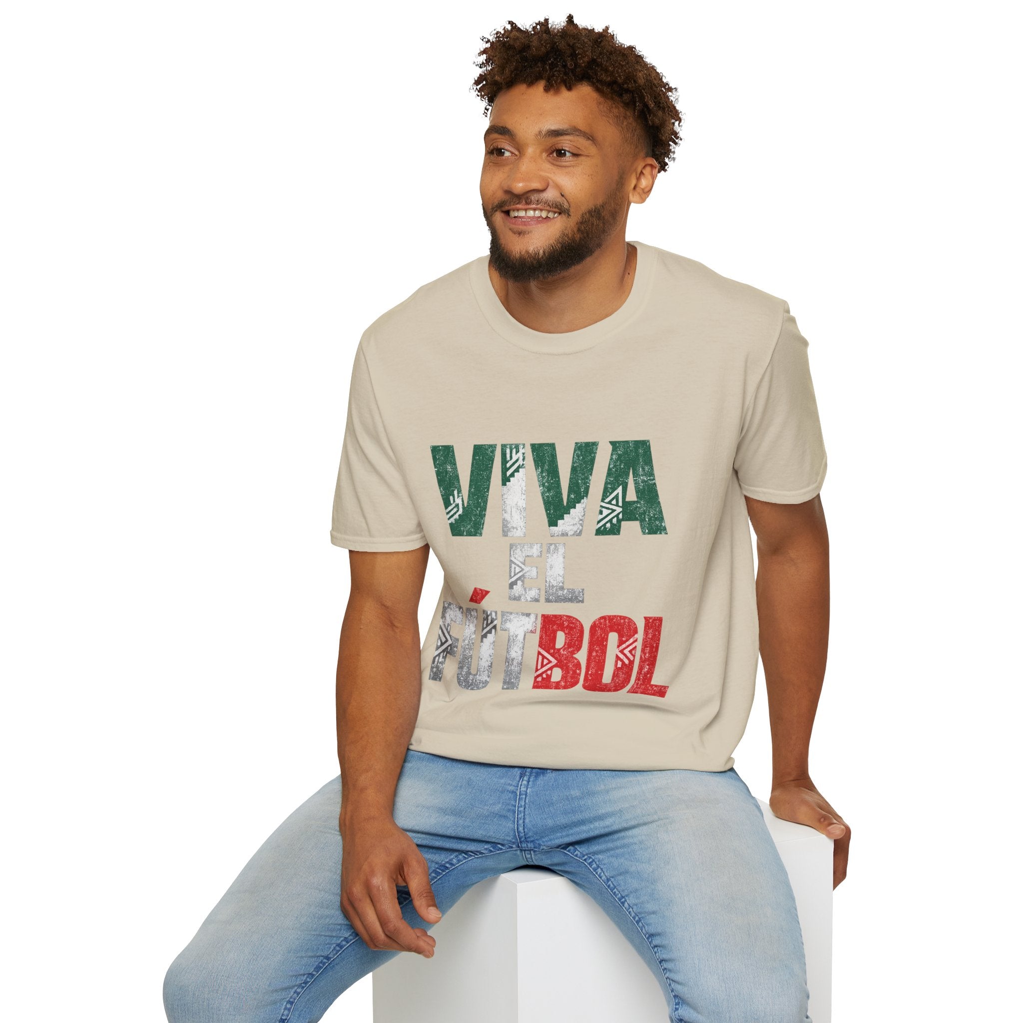 Mexico T-Shirt — "Viva El Fútbol" Mexican Soccer Graphic Tee