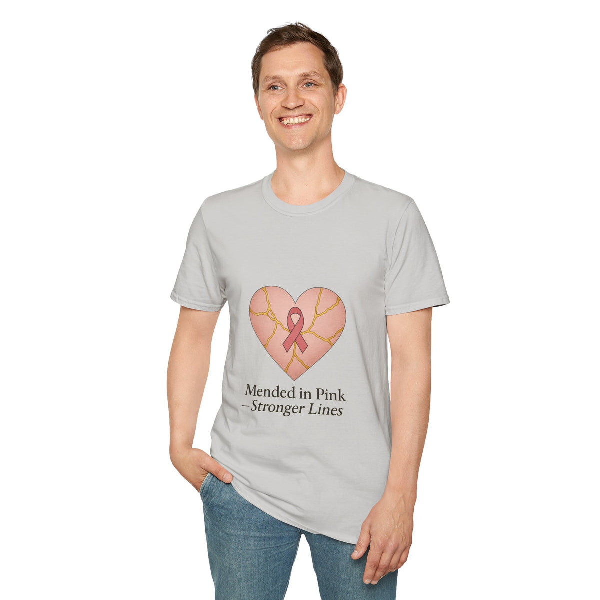 Breast Cancer Awareness Heart T-Shirt — 'Monarch in Pink, Stronger Lives' - Trending Now - October 2026