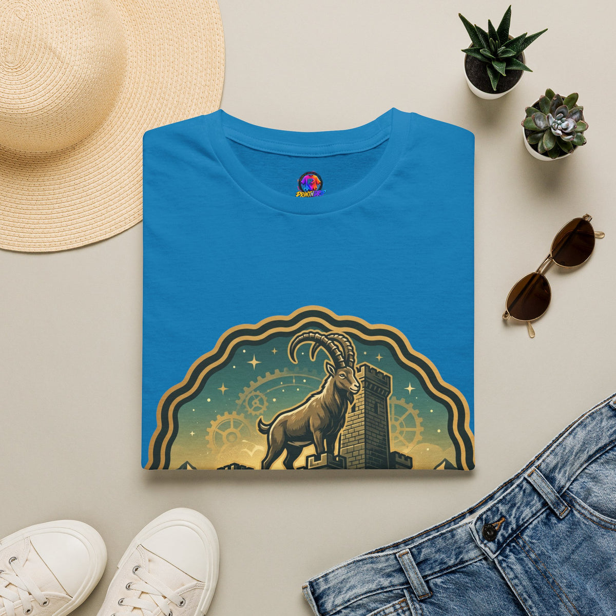 Capricorn Energy T-Shirt — "Silent Moves, Loud Results" Zodiac Tee
