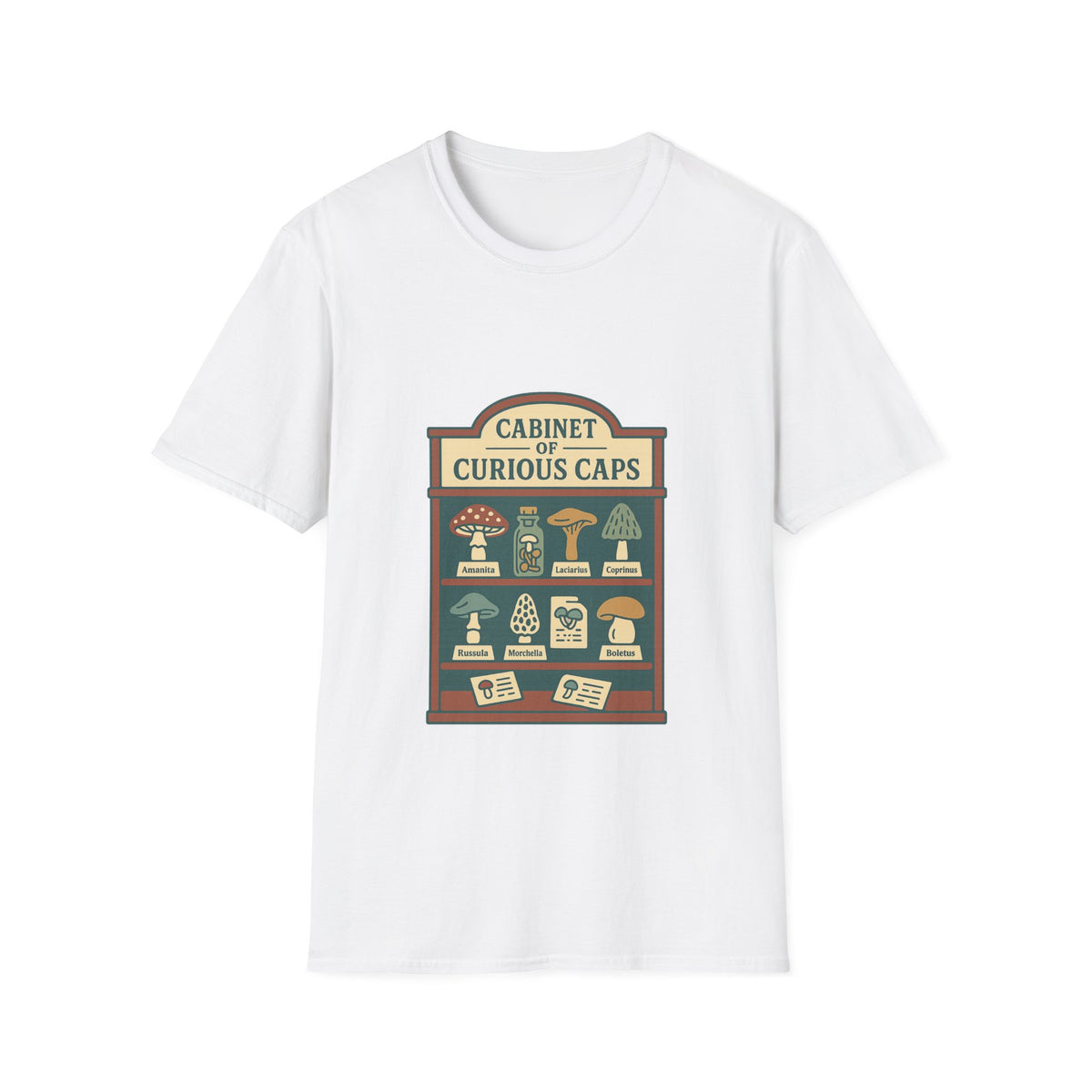 T-Shirt — Cabinet of Curious Caps Vintage Apothecary Graphic Tee - Trending Now - October 2026
