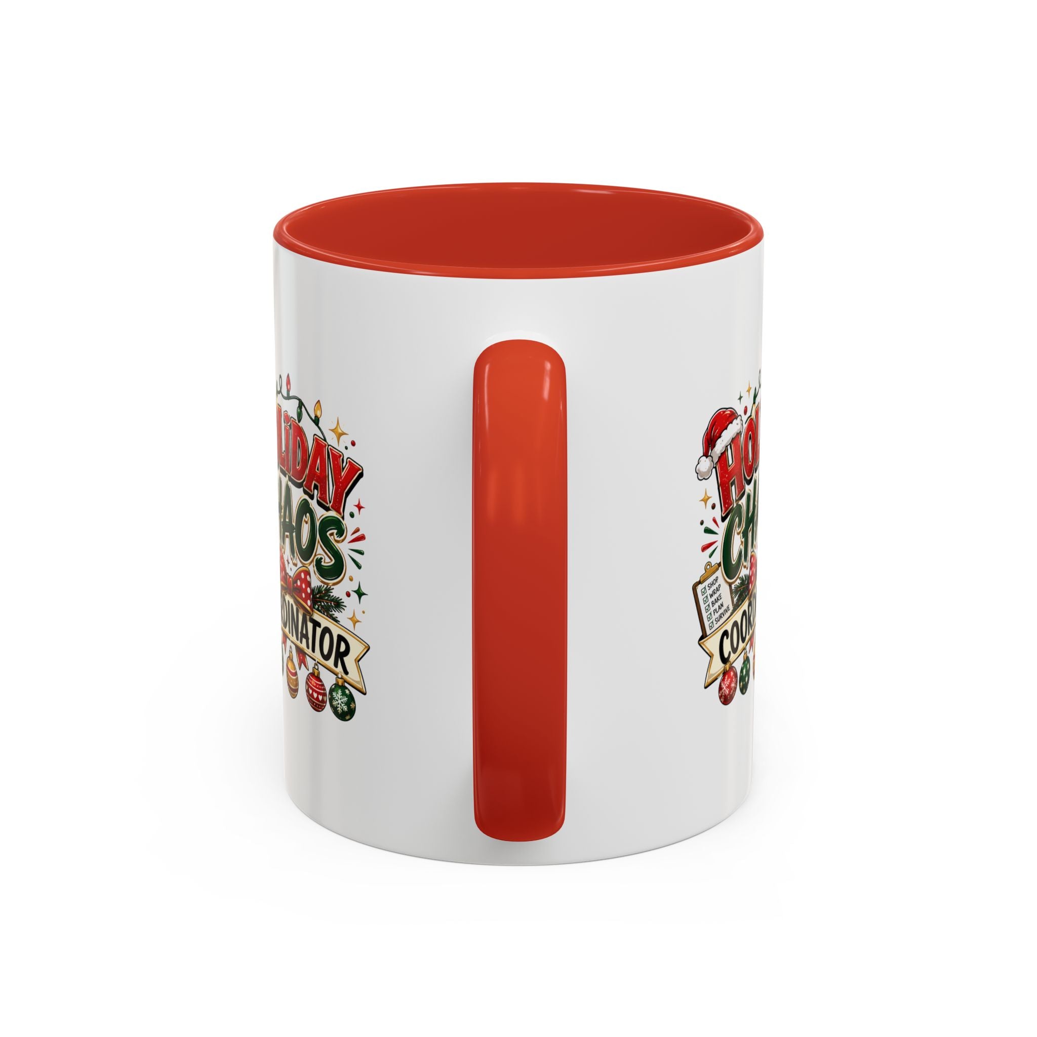 Accent Coffee Mug Holiday Chaos Coordinator