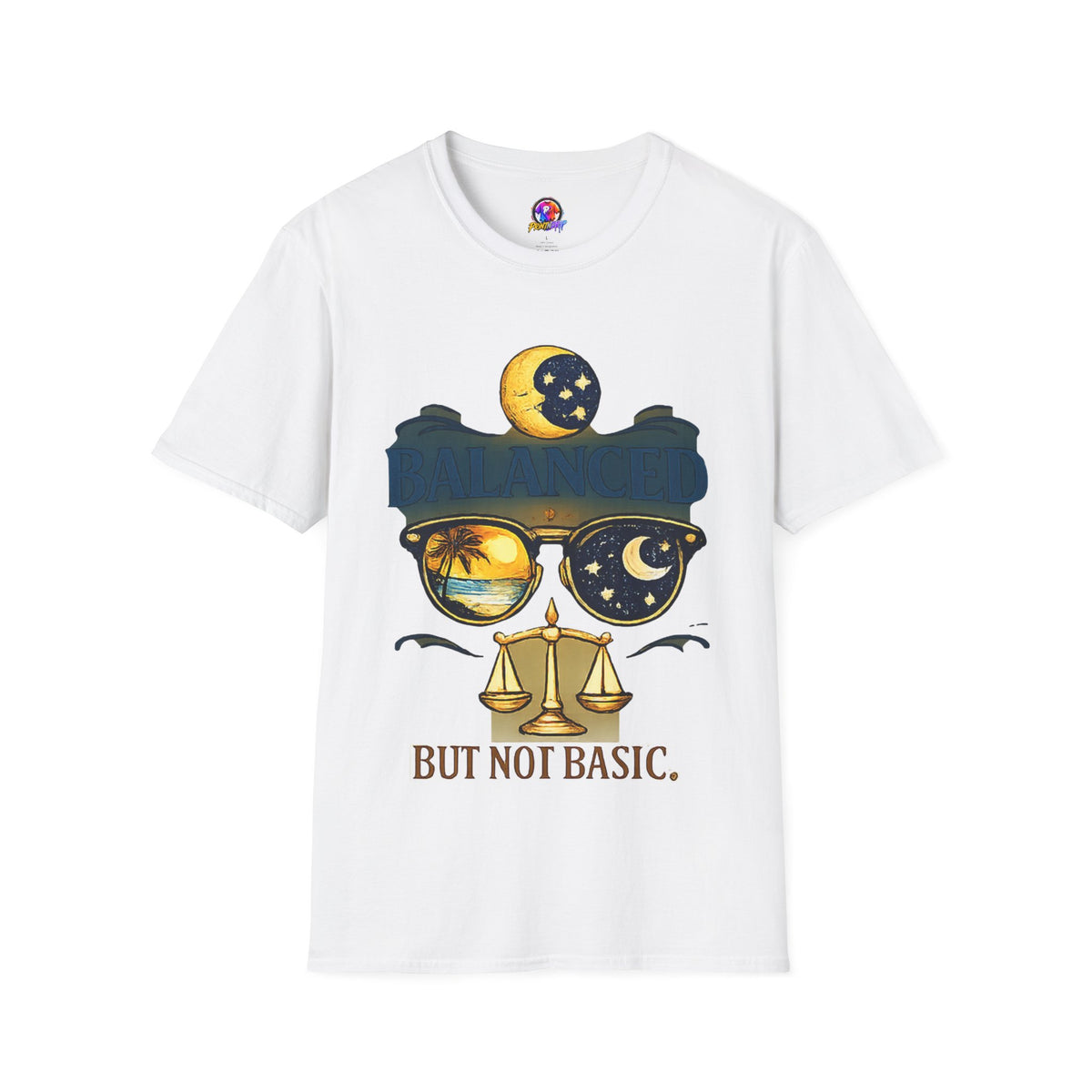 Zodiac Libra Unisex Softstyle T-Shirt