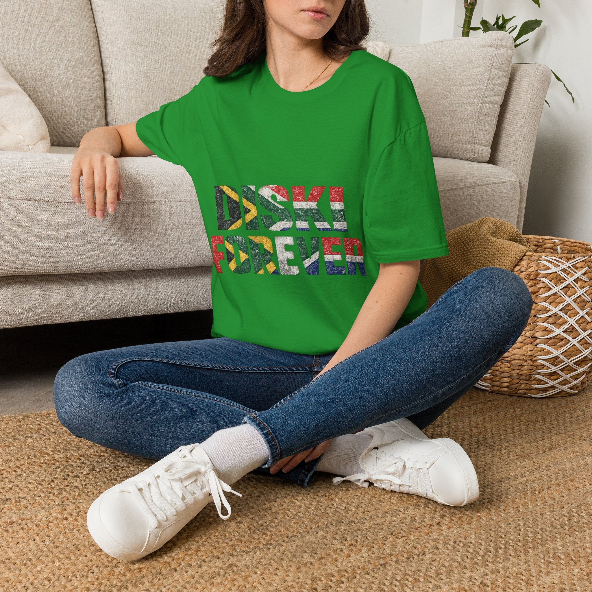 South Africa Diski T‑Shirt — "DISKI" South African Soccer Pride Tee