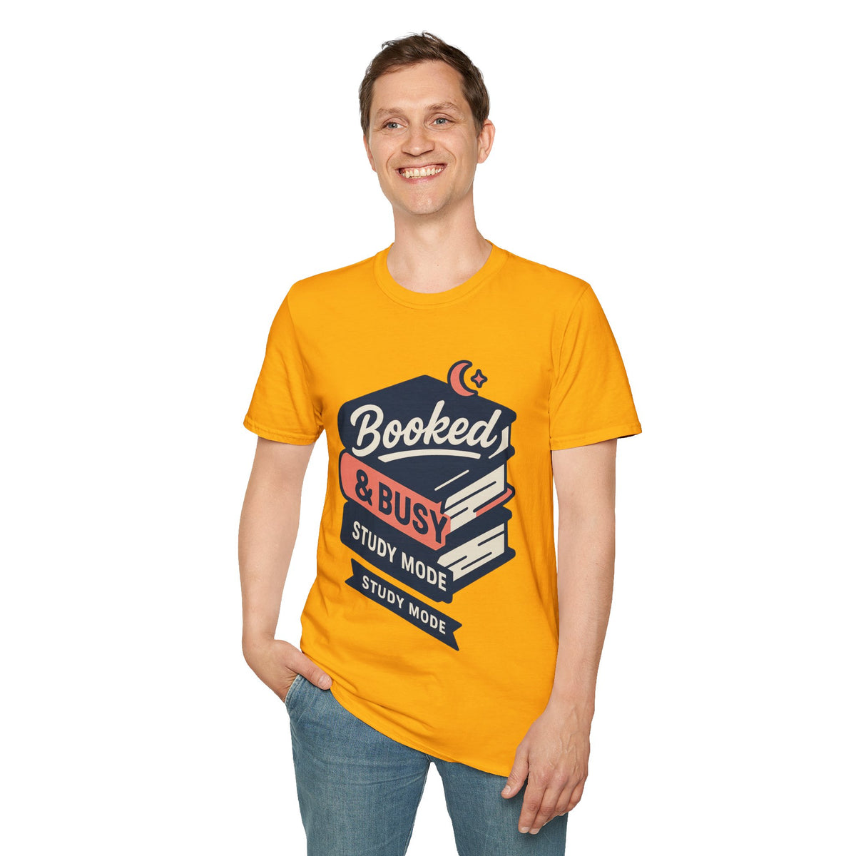 Booked & Busy T‑Shirt – Librarian/Book Lover Reading Gift - Trending Now - August 2026