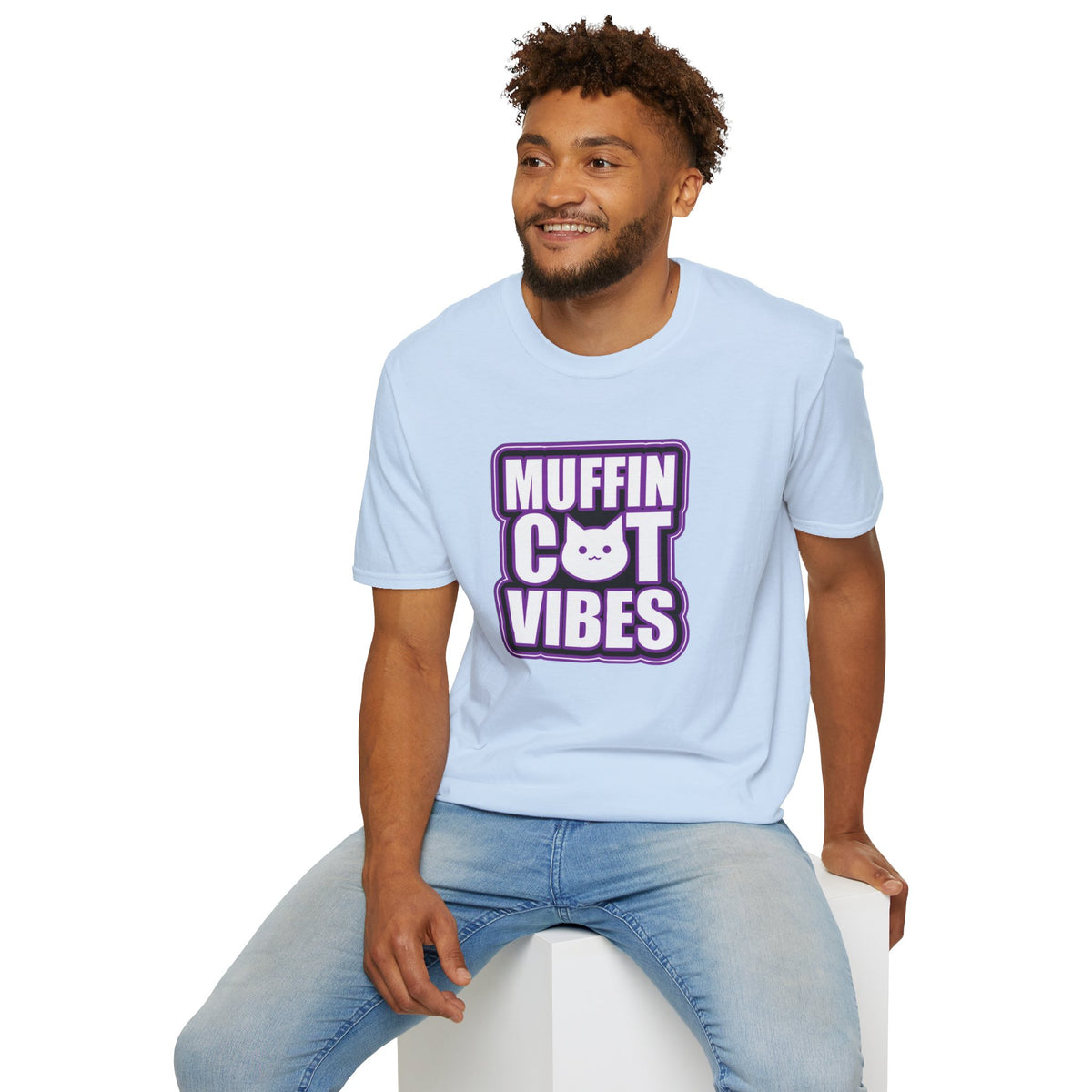 Muffin Cut Vibes T-Shirt — Cute Cat Graphic Tee - Trending Now - August 2026