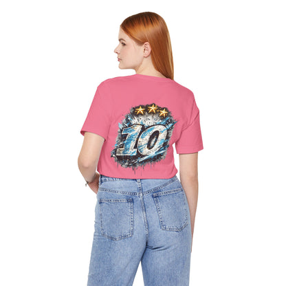 Buenos Aires Nights T‑Shirt — '10' Grunge Graphic Tee - Argentina No. 10