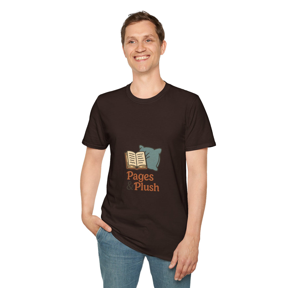 Pages & Plush Book Lover T-Shirt - Trending Now - October 2026
