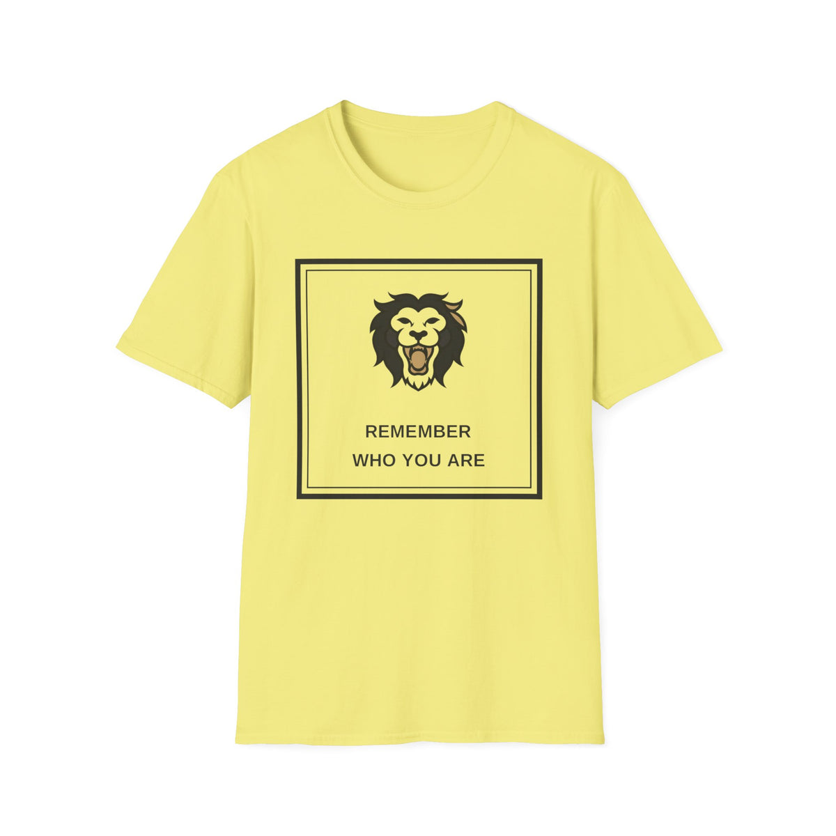 Lion Graphic T-Shirt — "Remember Who You Are" Inspirational Tee - Trending Now - August 2026