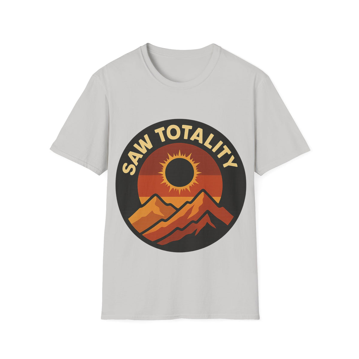 I Saw Totality Solar Eclipse Graphic Tee - Retro Nature Mountain T-Shirt - Trending Now - September 2026