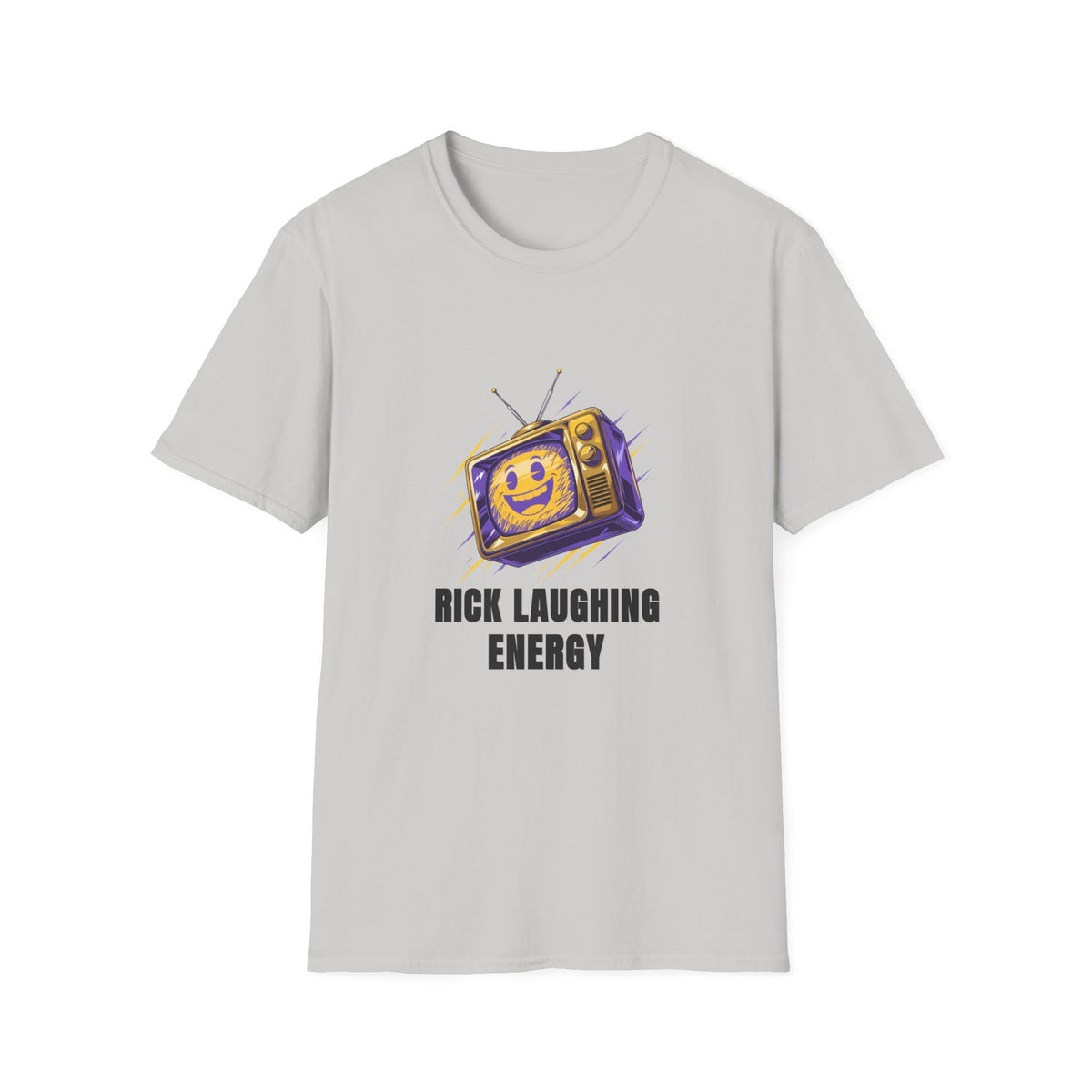 Rick Laughing Energy T-Shirt — Retro TV Graphic Tee - Trending Now - August 2026