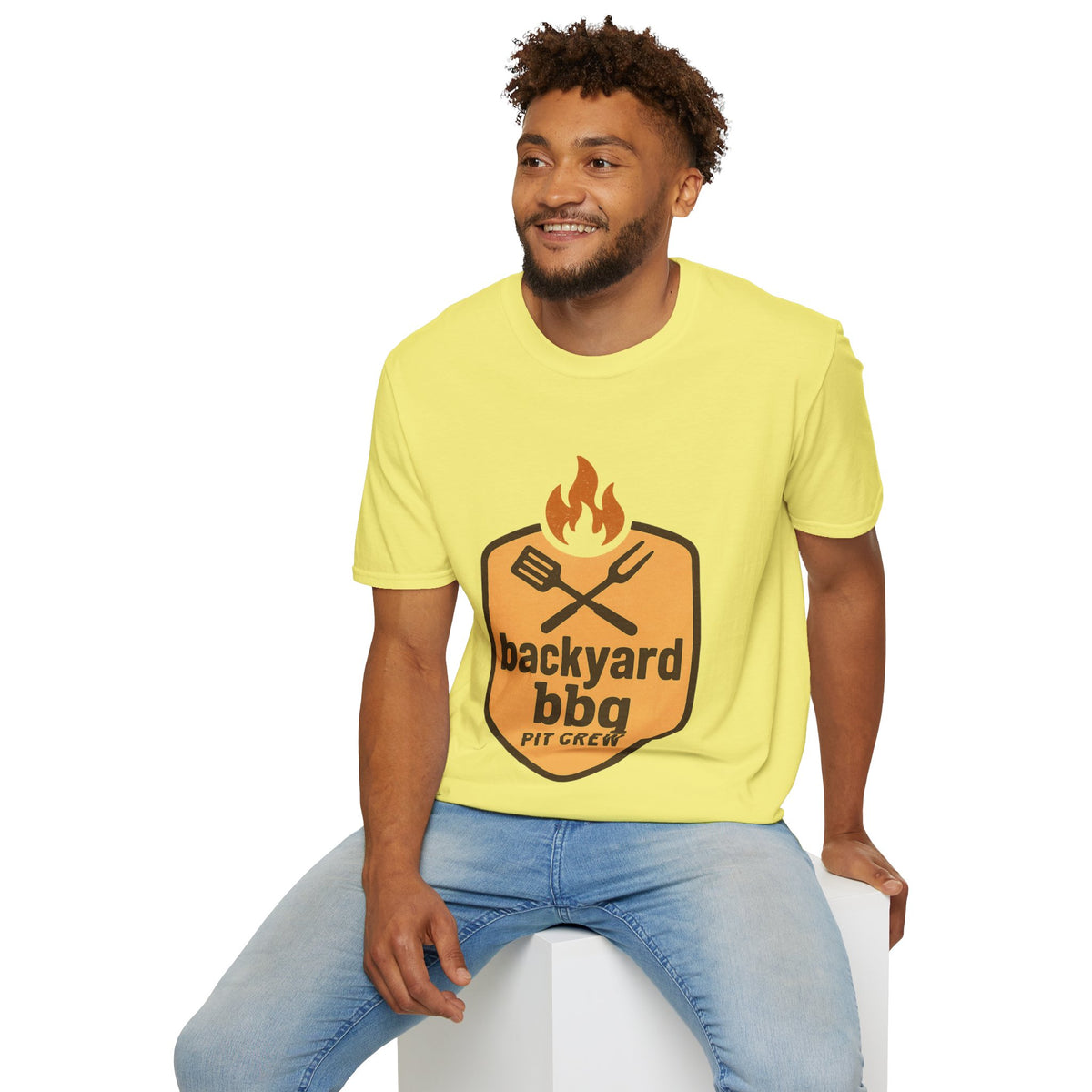 Backyard BBQ T-Shirt — Grilling Badge Tee - Trending Now - August 2026