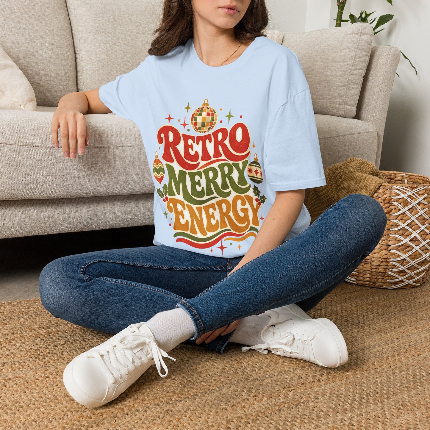 Retro Merry Energy T-Shirt