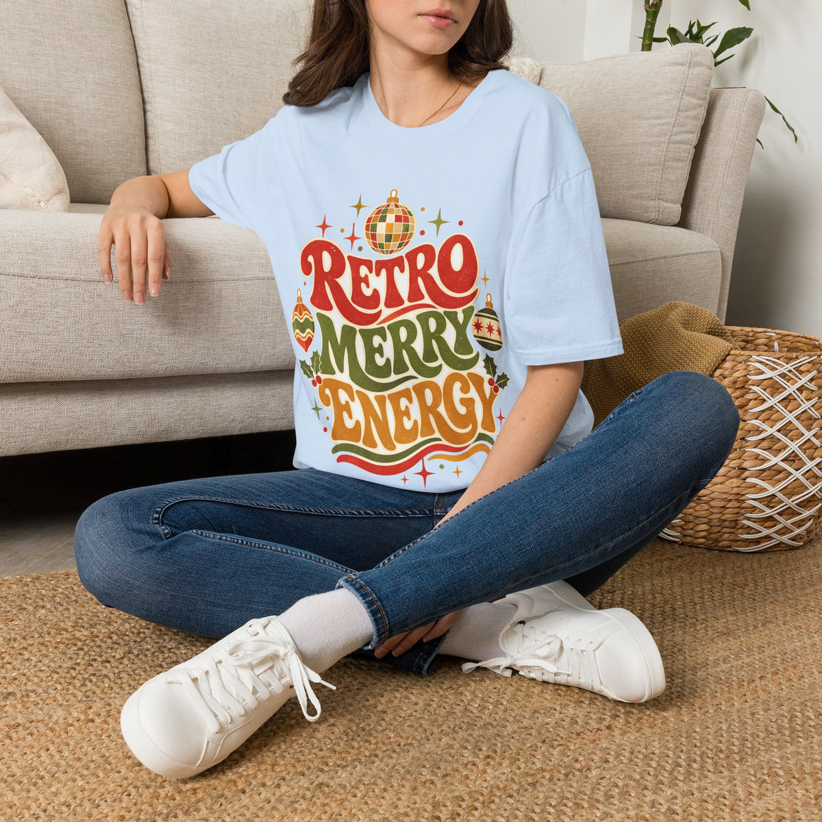 Retro Merry Energy T-Shirt