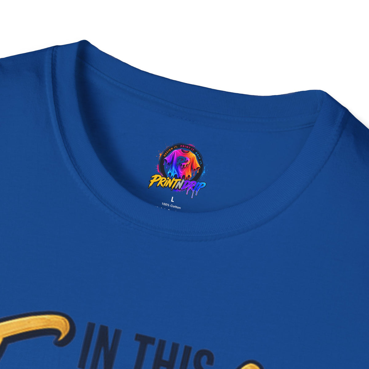Childhood Cancer Awareness T-Shirt — "In This Family No One Fights Alone"