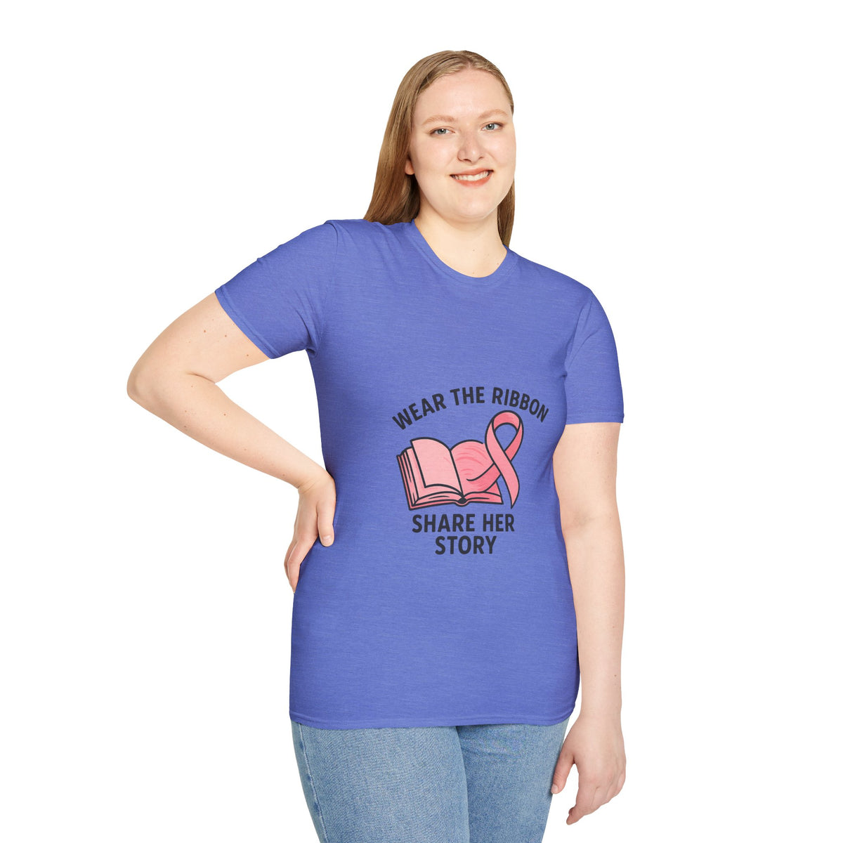 Breast Cancer Awareness T-Shirt — "Wear The Ribbon, Share Her Story" - Trending Now - October 2026