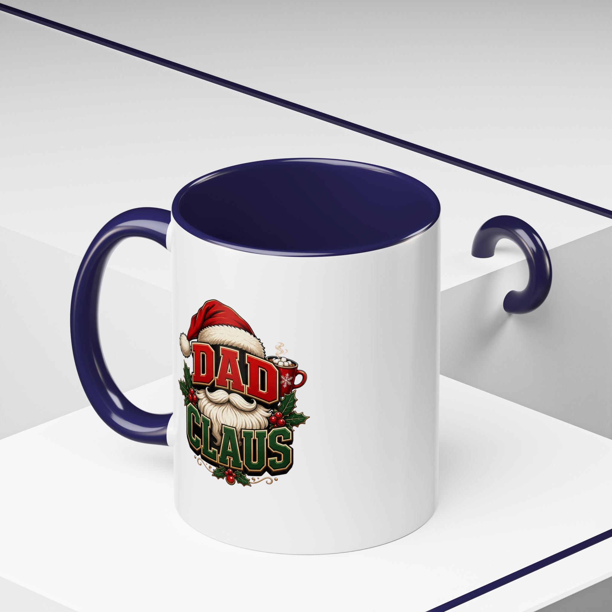 Dad Claus Christmas Coffee Mug — Holiday Accent Mug
