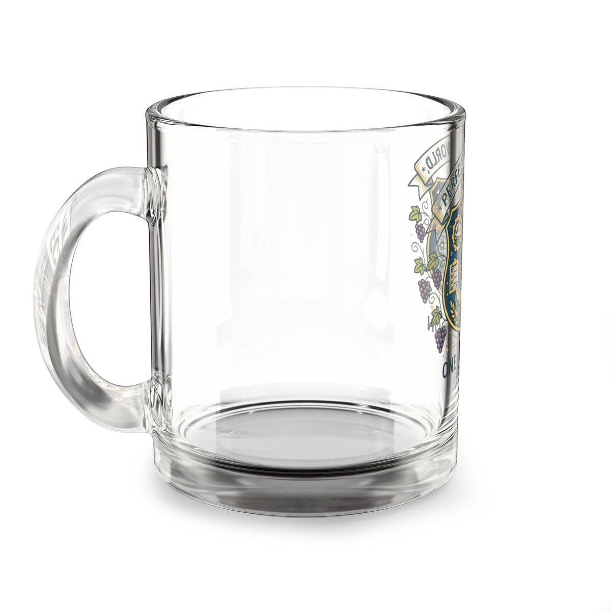 Virgo Glass Coffee Mug — “Perfecting the World One Correction at a Time” 10oz Zodiac Gift
