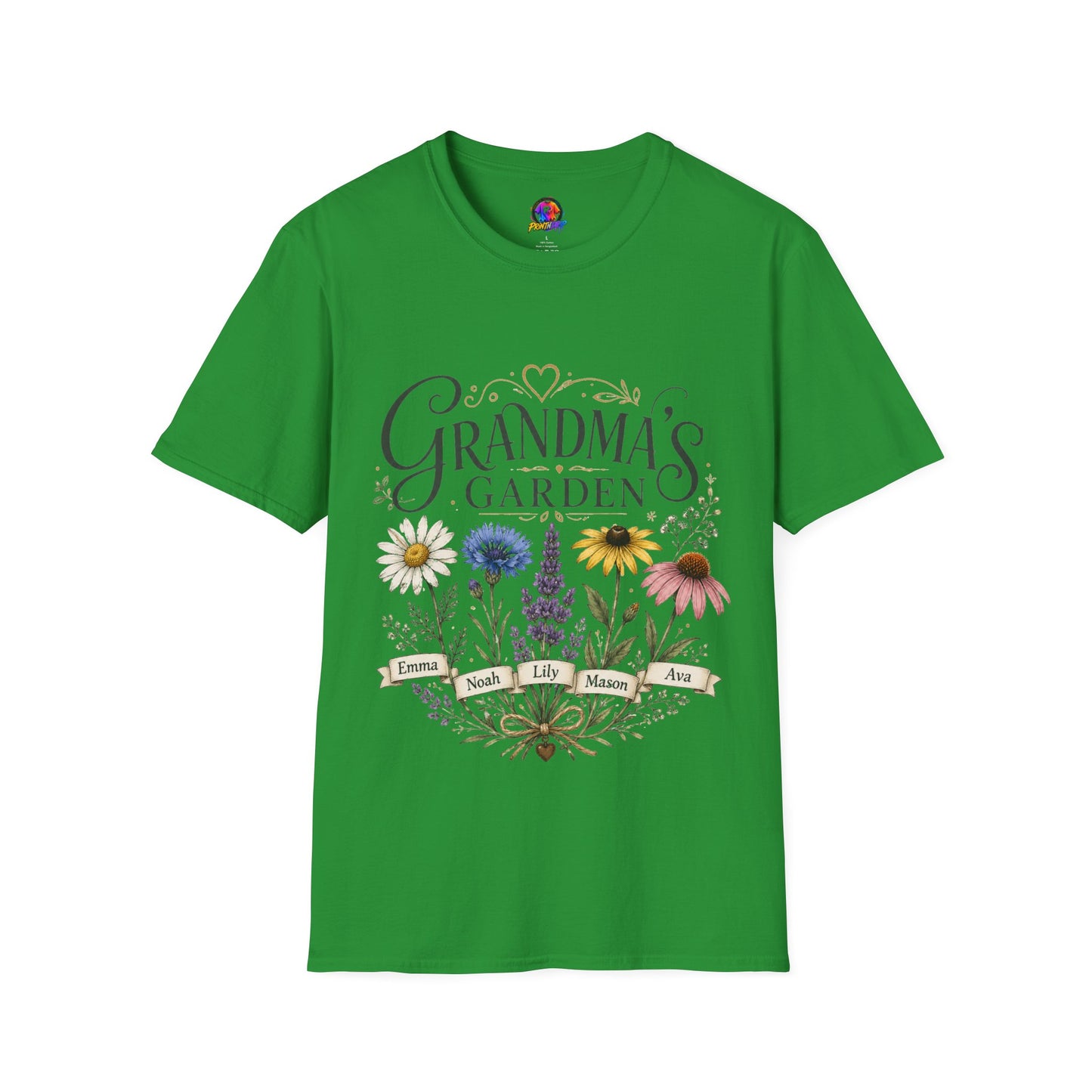 Grandma's Garden T-Shirt — Floral ‘Grandma’s Garden’ Gift Tee