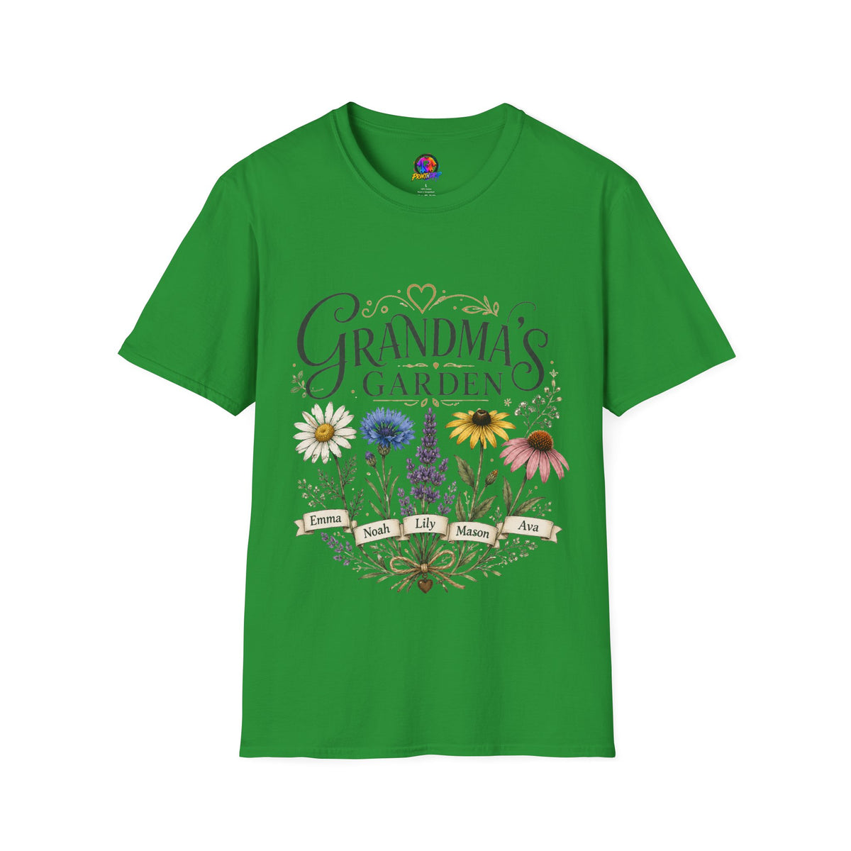 Grandma's Garden T-Shirt — Floral ‘Grandma’s Garden’ Gift Tee