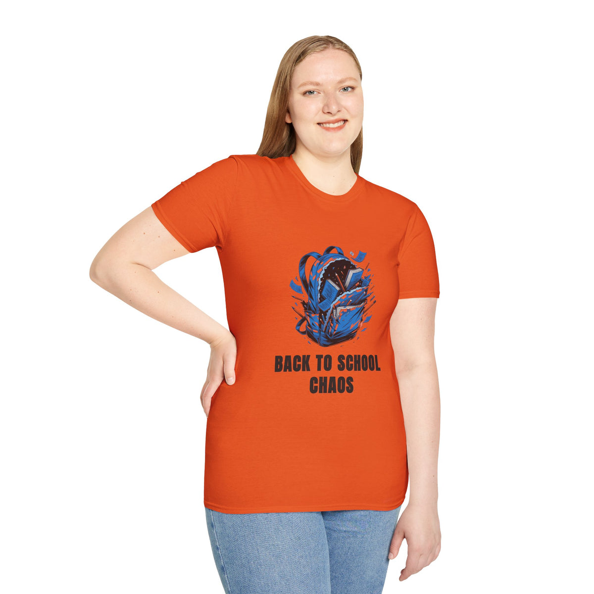 Back to School Chaos T-Shirt — Graphic Backpack Design - Trending Now - August 2026