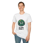 Turtle Peeking T‑Shirt — "He Tryna Ignore It" Cute Cartoon Tee - Trending Now - August 2026