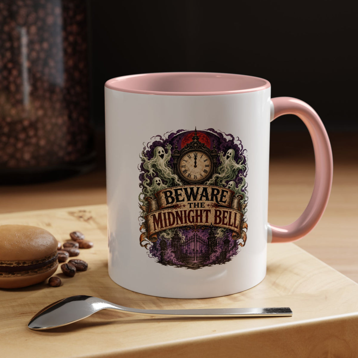 Halloween Beware Of Midnight Accent Coffee Mug