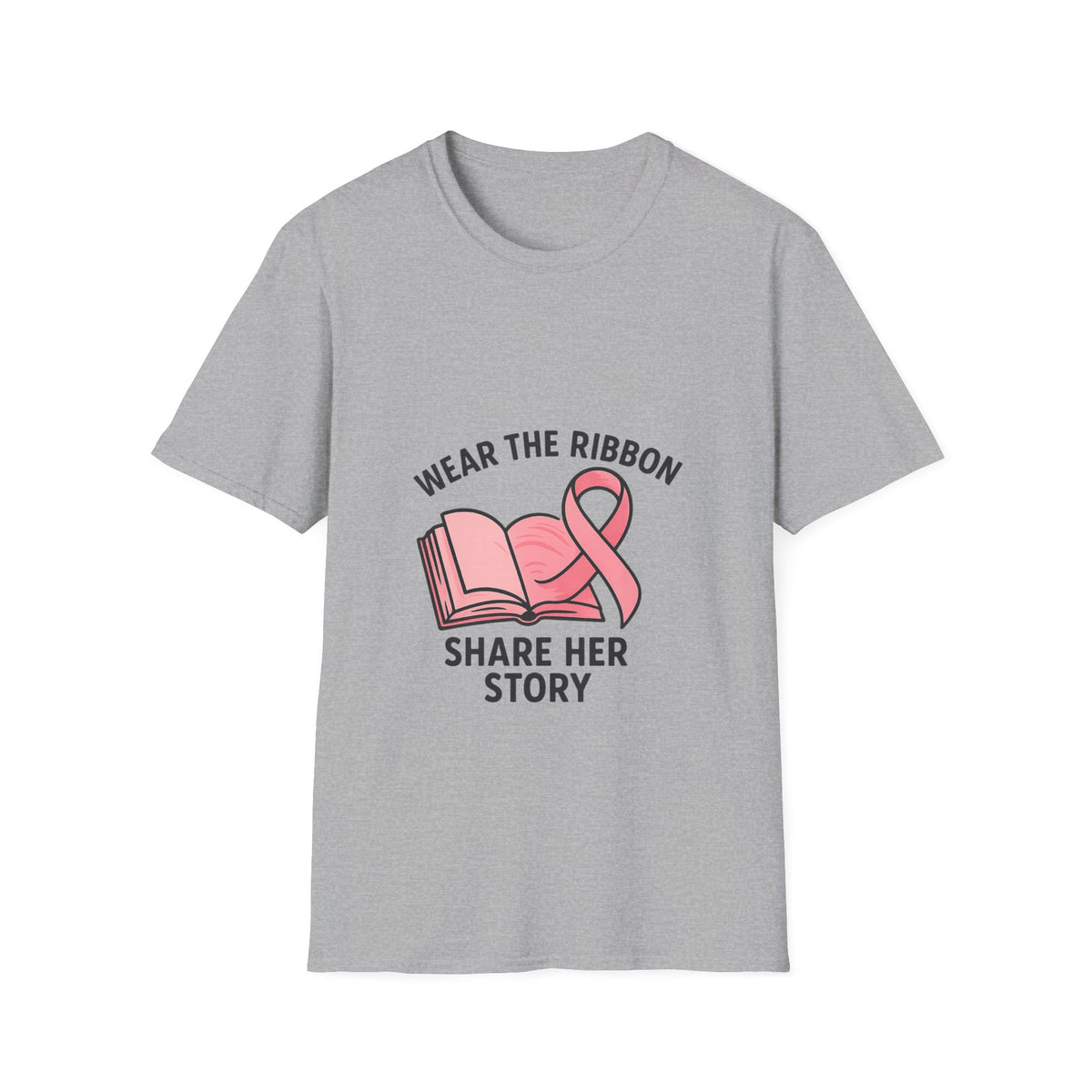 Breast Cancer Awareness T-Shirt — "Wear The Ribbon, Share Her Story" - Trending Now - October 2026