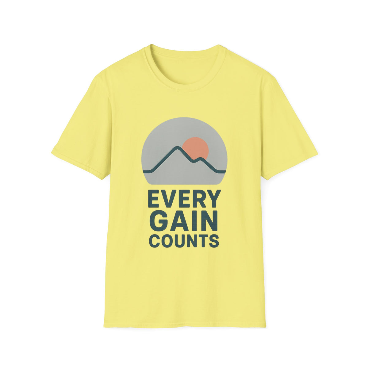 Every Gain Counts Mountain T-Shirt — Inspirational Hiking Tee - Trending Now - September 2026