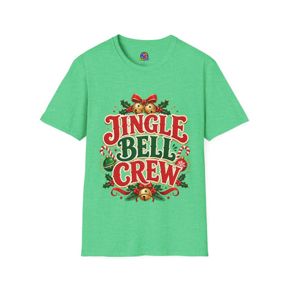 Jingle Bell Crew T-Shirt — Festive Christmas Holiday Tee