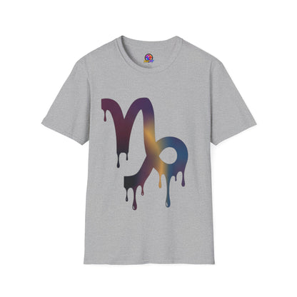 Dripping Gradient Capricorn T-Shirt