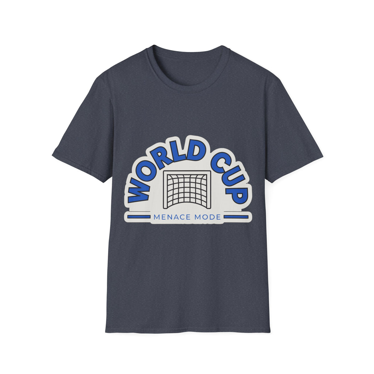 World Cup Soccer T‑Shirt — 'Menace Mode' Retro Goal Graphic - Trending Now - August 2026