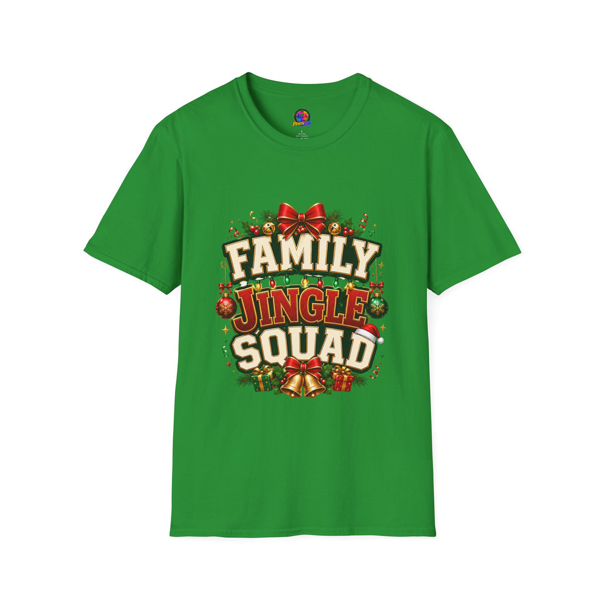 Family Jingle Squad Christmas T-Shirt — Festive Holiday Tee