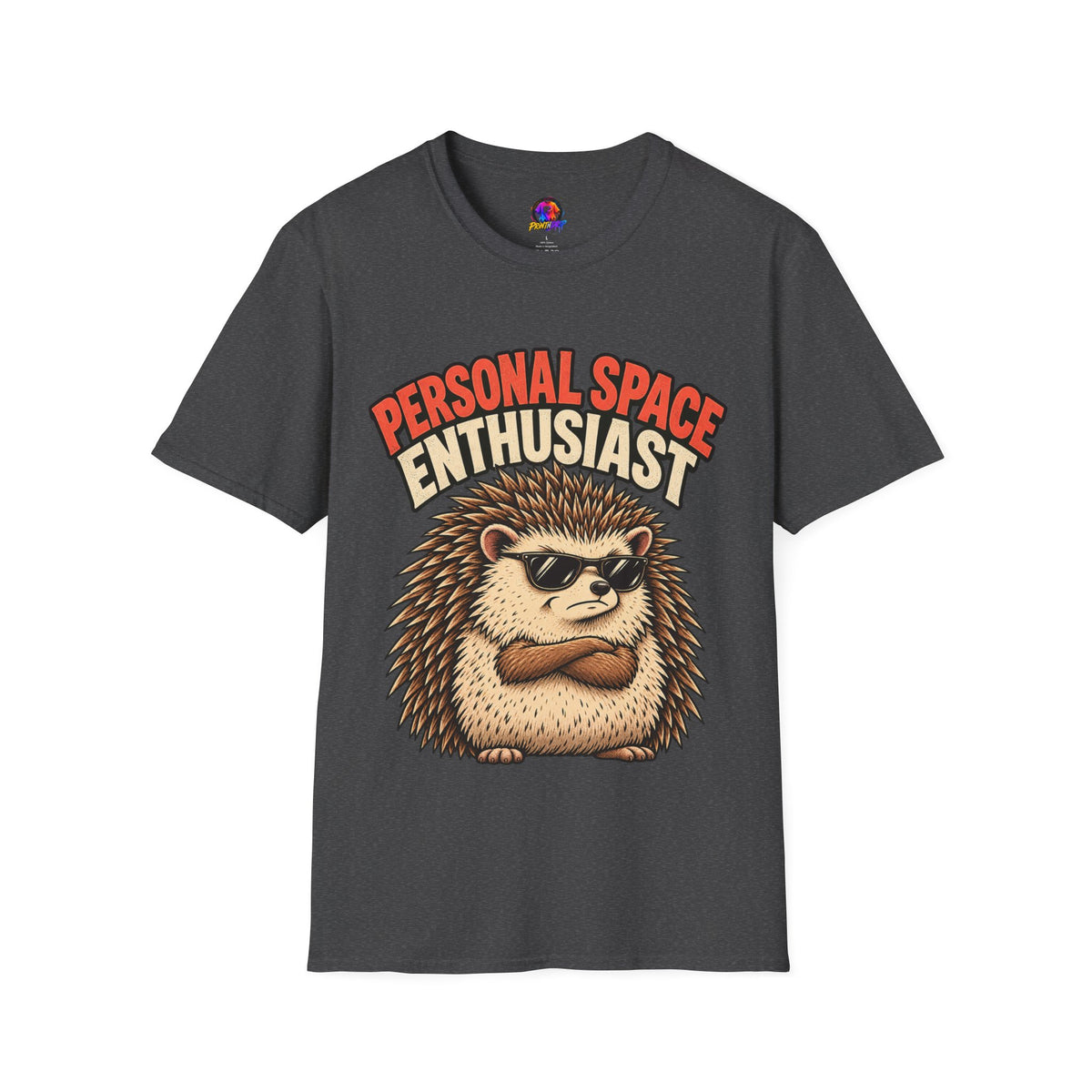 Personal Space Enthusiast T-Shirt — Funny Hedgehog Graphic Tee