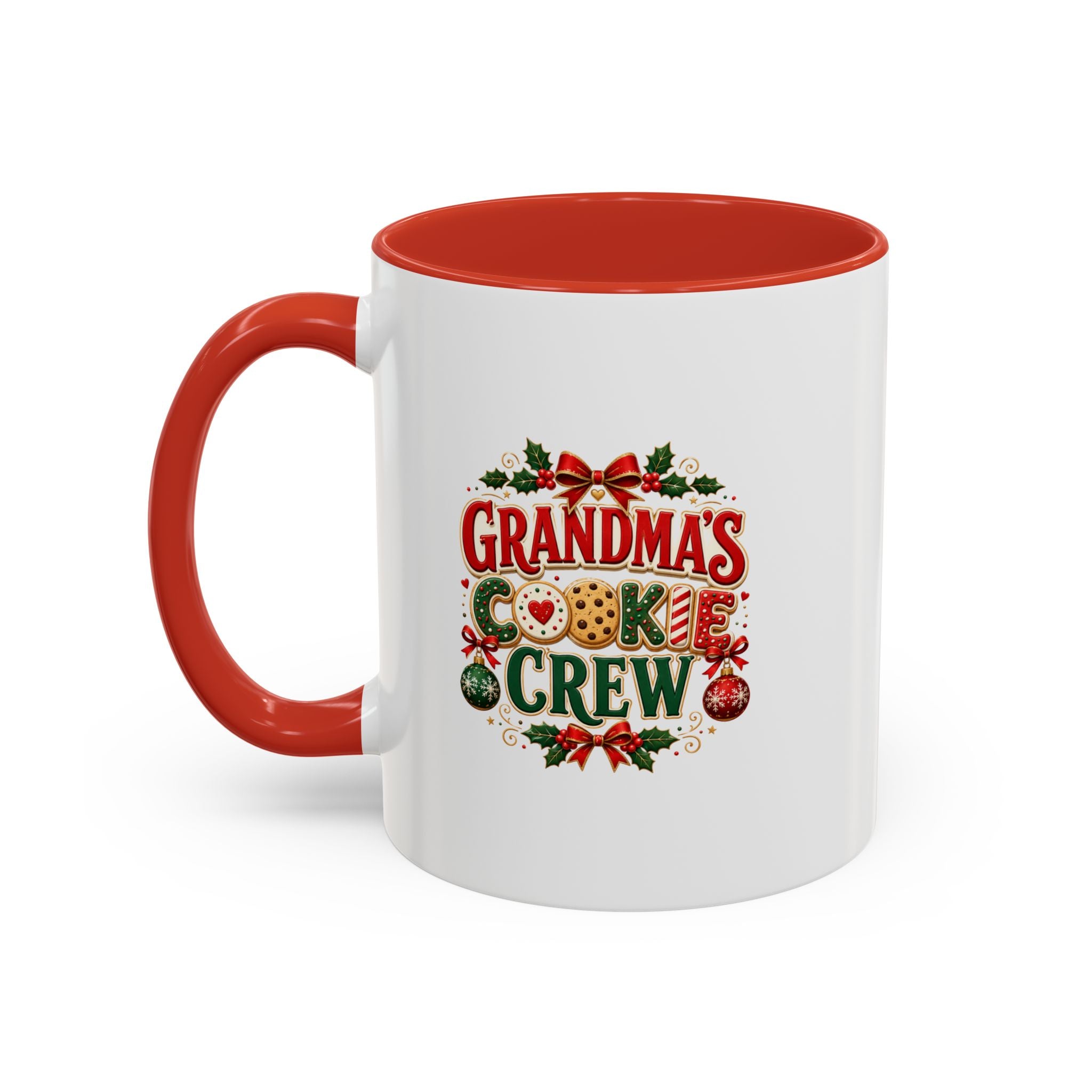 Grandma's Cookie Crew Christmas Coffee Mug