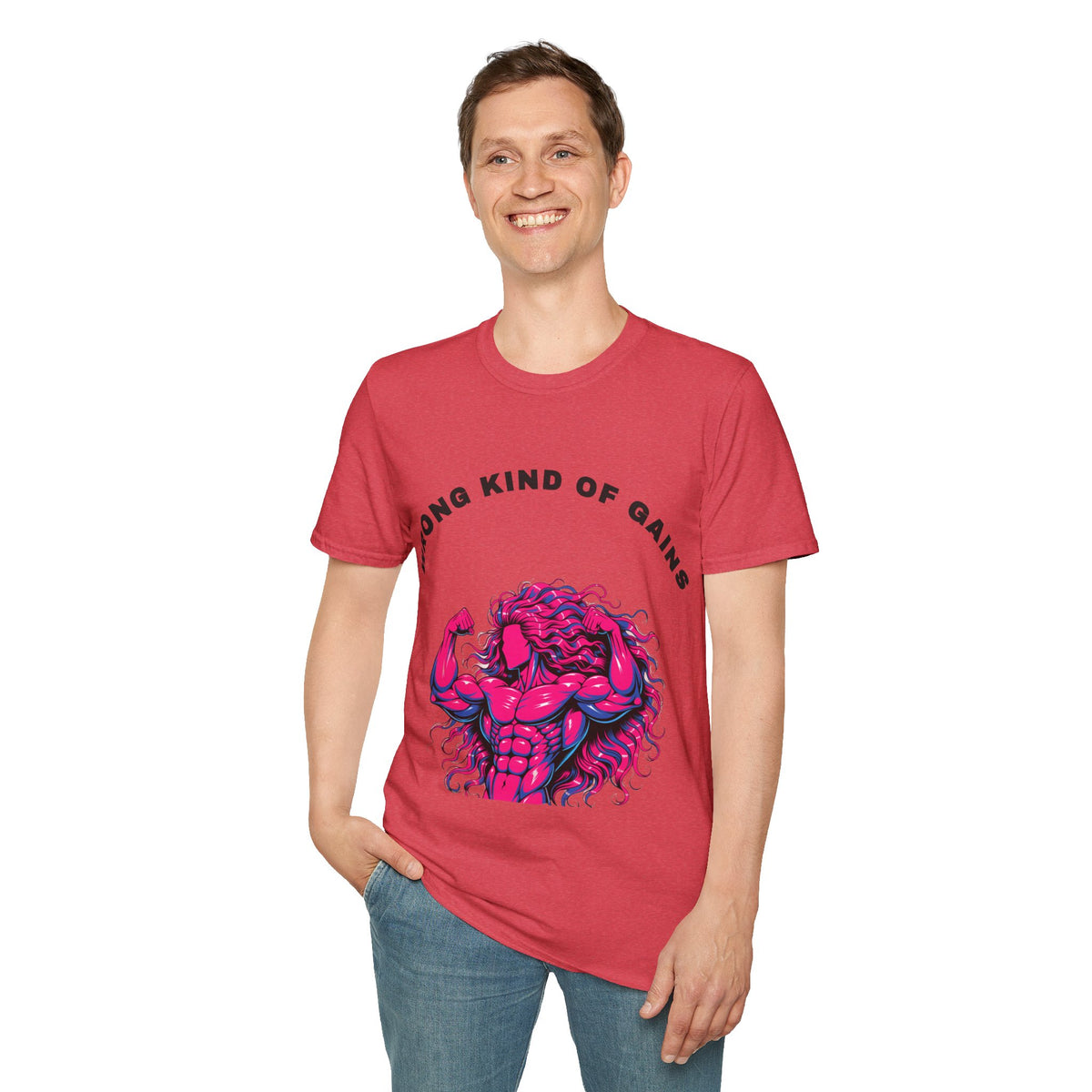 T-Shirt — "Wrong Kind of Gains" Muscle Monster Graphic Tee - Trending Now - September 2026