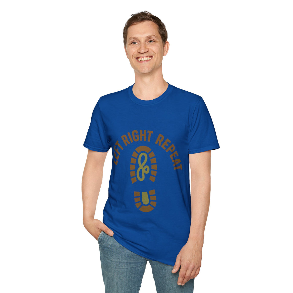 Left Right Ready Bootprint T-Shirt - Trending Now - September 2026