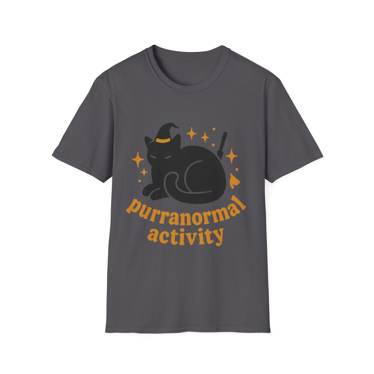 Paranormal Activity Circle T-Shirt — Cute Retro Ghost & Stars Tee - Trending Now - August 2026