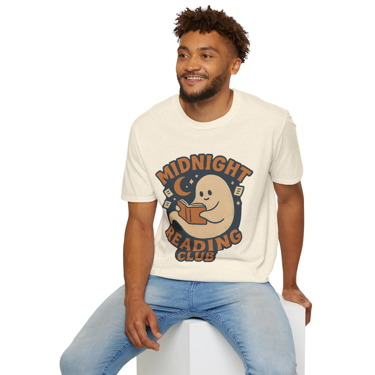Midnight Reading Club T-Shirt — Cute Ghost Booklover Tee - Trending Now - August 2026